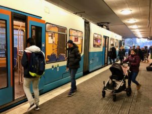 Gothenburg's trams or street cars are a feature of our city life. And many a friendship has begun waiting for the next tram.