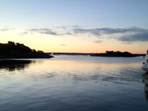 The Gothenburg archipelago at dawn