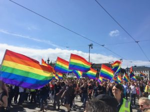 These days, Gothenburg is also a welcoming place for the LGBT community, one of two locations for this year's EuroPride. Love is love, right?