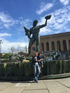 I've lived in Gothenburg and guided people here since 1992. I know that most people will want to see Carl Milles' famous statue of the sea god Poseidon, even if they don't even know he exists...