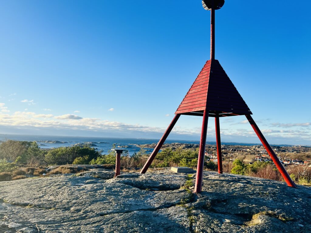 Stora Rös on Styrsö, the highest point in the entire archipelago.