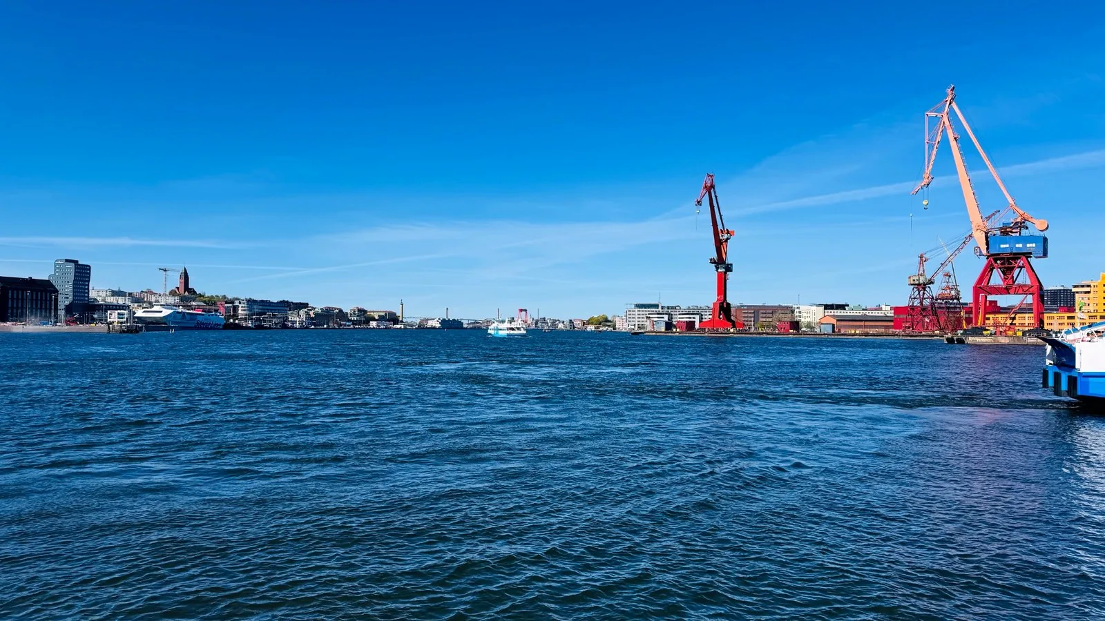 Gothenburg harbor and waterfront